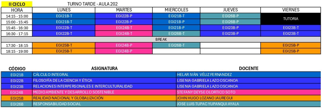 Horario
