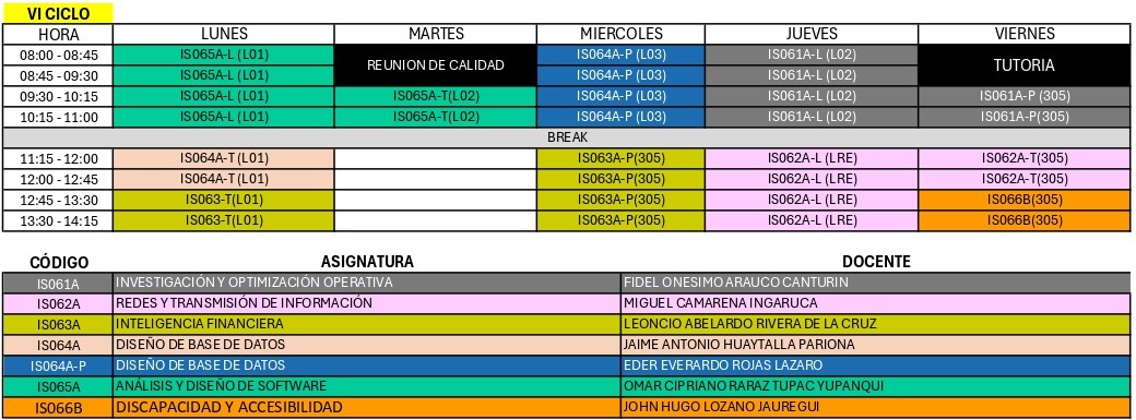 Horario